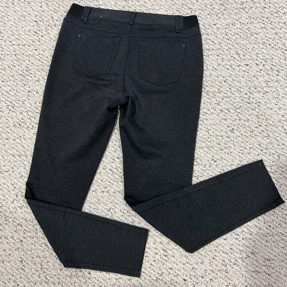 Simply Vera Vera Wang Charcoal Grey Elastic Waist Jegging Legging Pants Medium - Picture 2 of 9